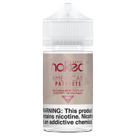 Naked 100 Tobacco - American Patriots 60ml