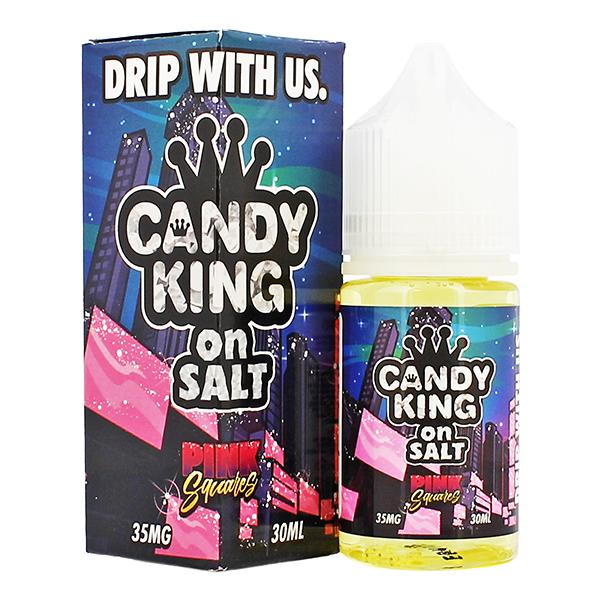 Candy King On Salt - Pink Squares 30ml