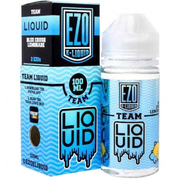 EZO E-Liquid - Team Liquid (Blue Crush Lemonade) 100ml