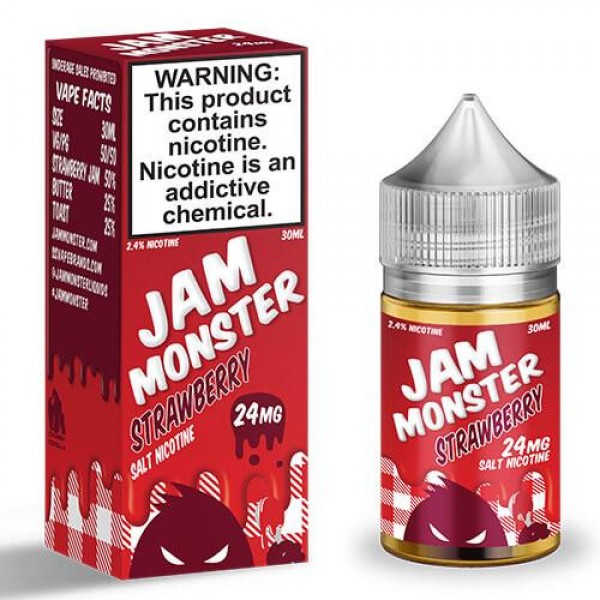 Jam Monster Salt - Strawberry 30ml