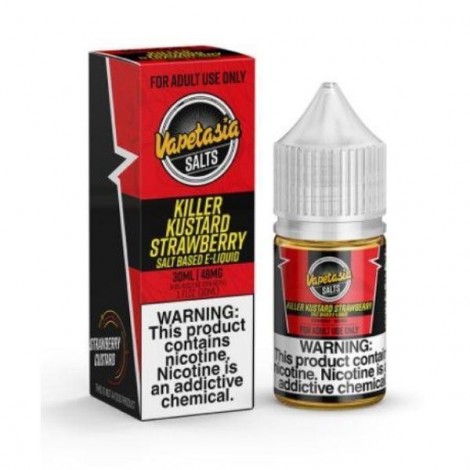 Vapetasia Salts - Killer Kustard Strawberry 30ml