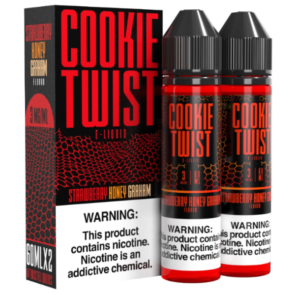 Cookie Twist - Strawberry Honey Graham 120ml