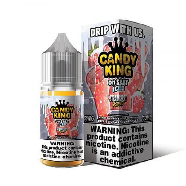 Candy King On Salt Iced - Strawberry Rolls 30ml