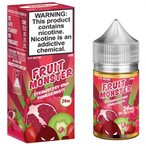 Fruit Monster Salt - Strawberry Kiwi Pomegranate 30ml