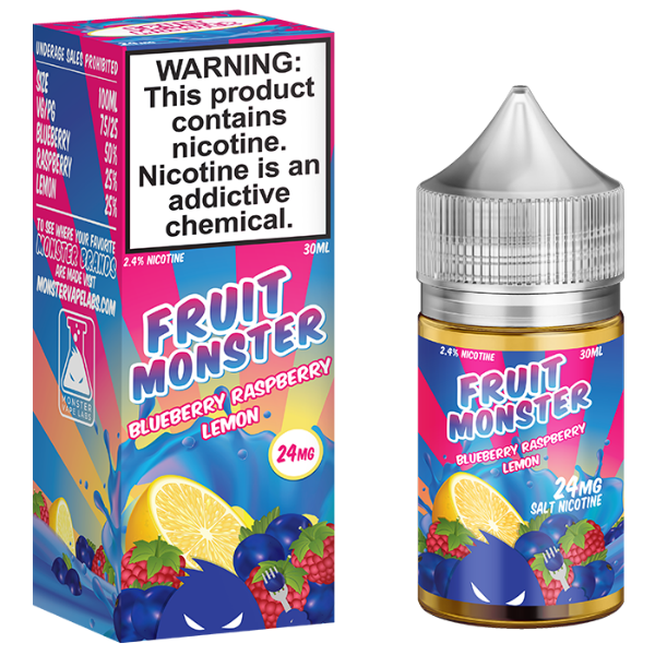 Fruit Monster Salt - Blueberry Raspberry Lemon 30ml