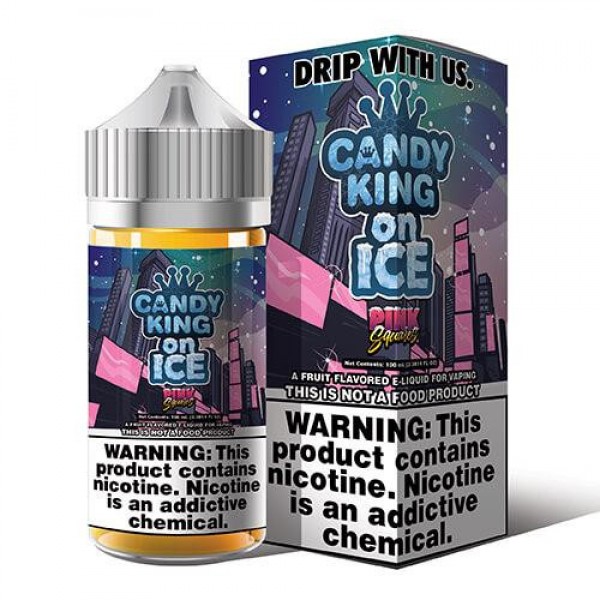 Candy King On Ice - Pink Squares 100ml