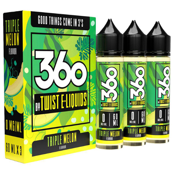 360 Twist E-Liquids - Triple Melon ...