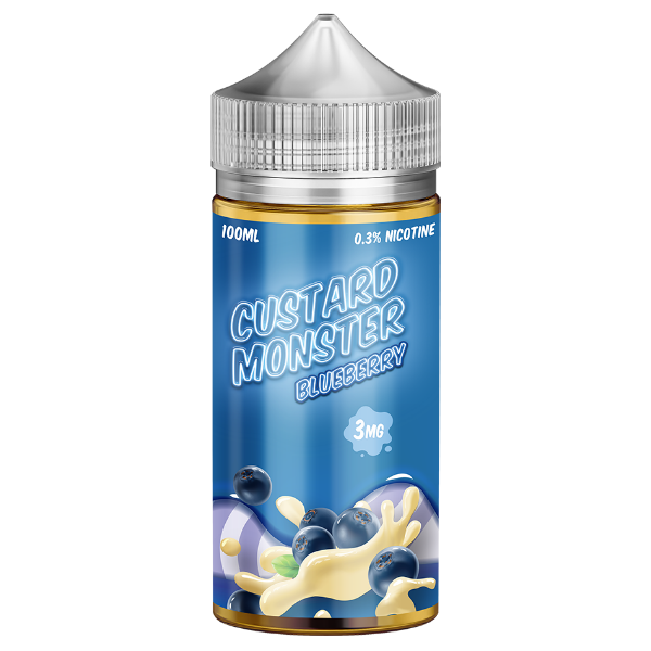 Custard Monster - Blueberry 100ml