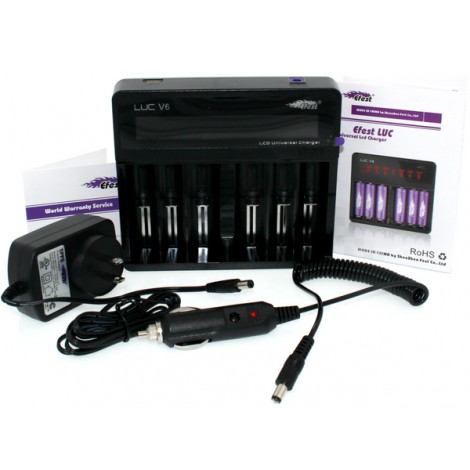 Efest LUC v6 LCD Smart Charger