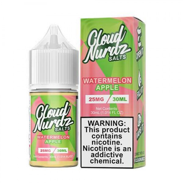 Cloud Nurdz Salts - Watermelon Apple 30ml