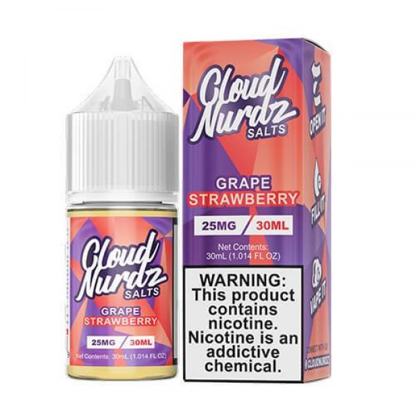 Cloud Nurdz Salts - Grape Strawberry 30ml