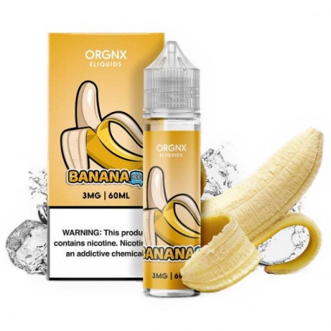 Orgnx Eliquid - Banana Ice 60ml
