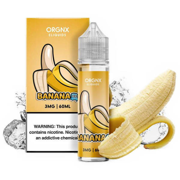 Orgnx Eliquid - Banana Ice 60ml