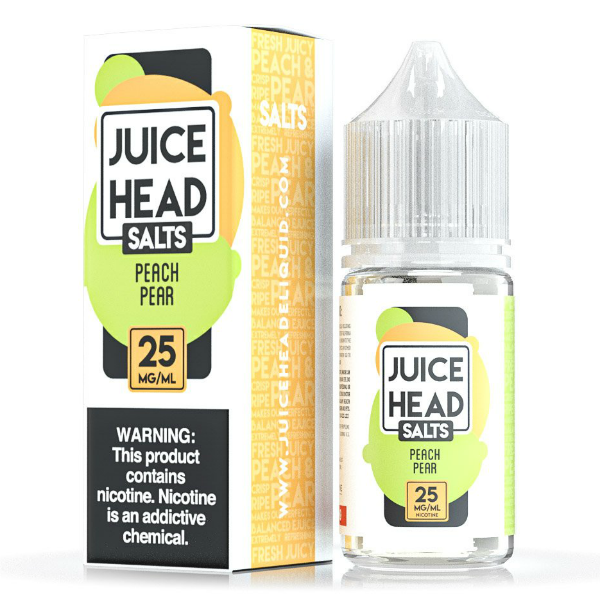 Juice Head Salts - Peach Pear 30ml