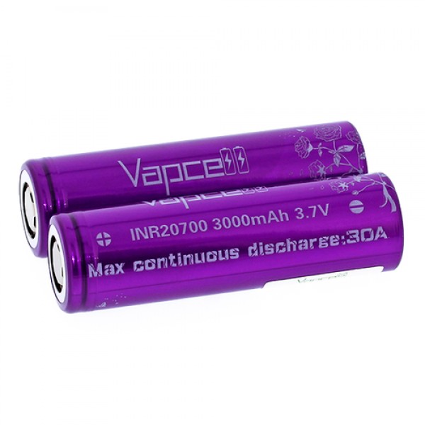 VapCell INR 20700 3000mAh 30A Battery