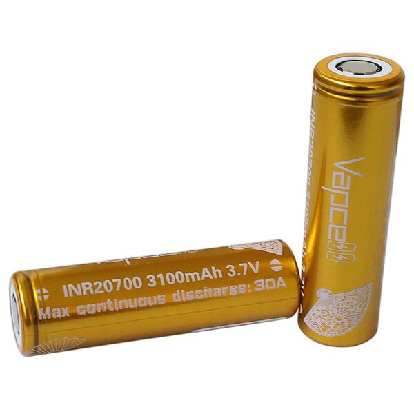 VapCell INR 20700 3100mAh 30A Battery