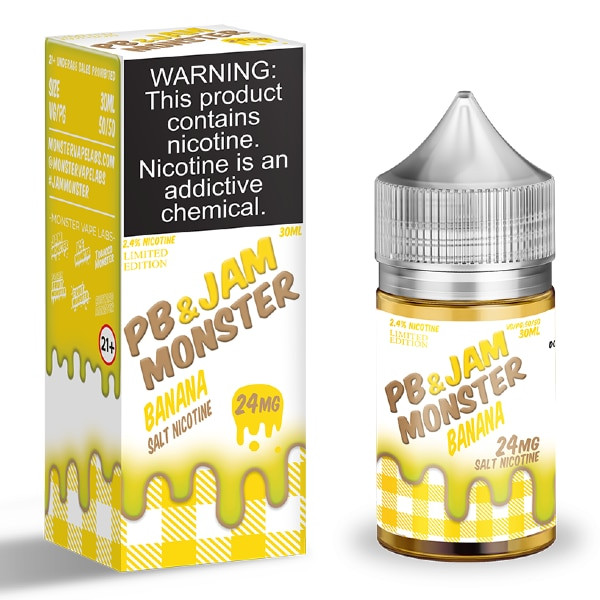 Jam Monster Salt - PB & Jam Banana 30ml