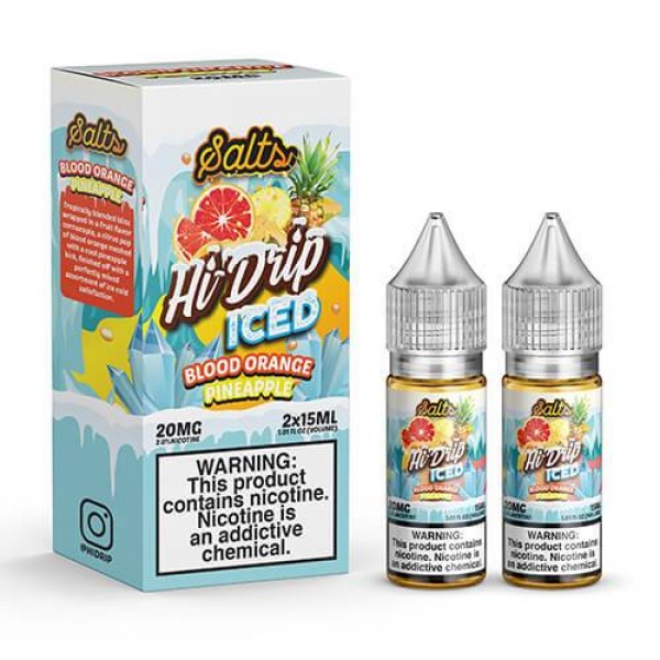 Hi Drip Salts - Iced Blood Orange Pineapple 30ml