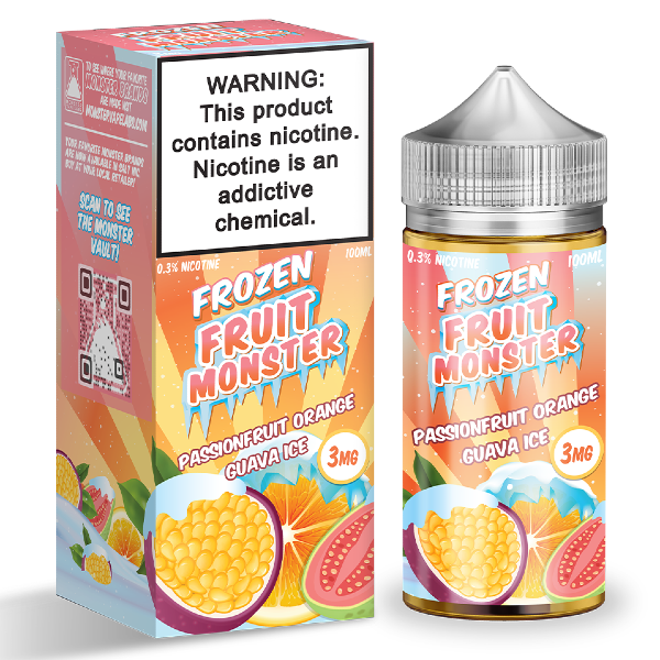 Frozen Fruit Monster - Passionfruit Orange Guava Ice 100ml