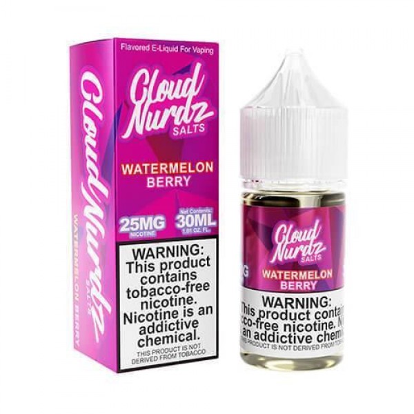 Cloud Nurdz Salts - Watermelon Berry 30ml