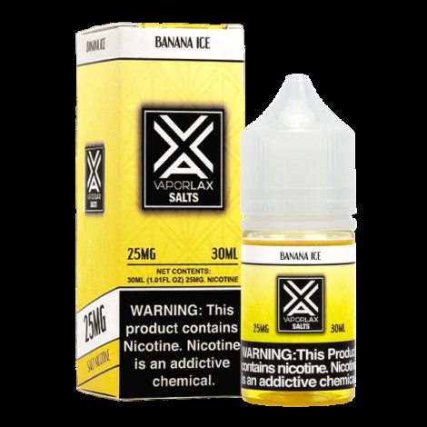 Vaporlax Salts - Banana Ice 30ml