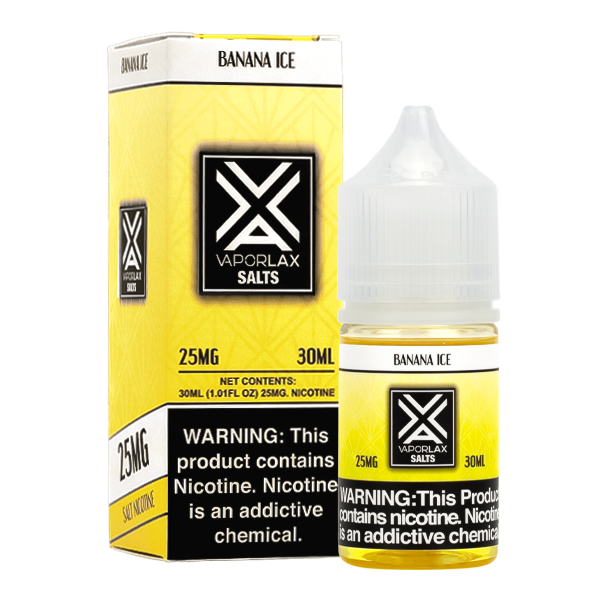 Vaporlax Salts - Banana Ice 30ml