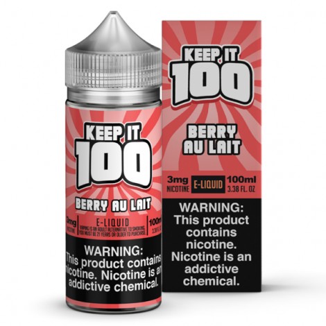 Keep It 100 - Berry Au Lait 100ml
