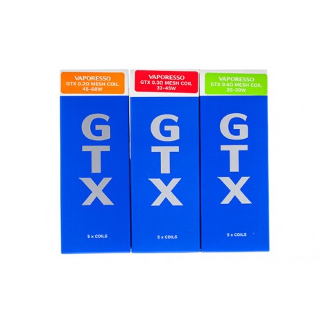 Vaporesso GTX Coil (5 Pack)