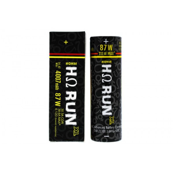 Hohm RUN XL 21700 4007mAh 30.3A Battery