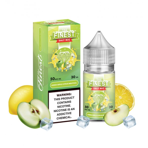 The Finest Salts - Green Apple Citrus Menthol 30ml