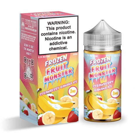 Frozen Fruit Monster - Strawberry Banana Ice 100ml