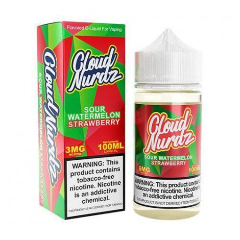 Cloud Nurdz - Sour Watermelon Strawberry 100ml