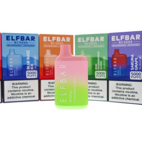 Elf Bar BC5000 Disposable Pod (5000 Puffs)