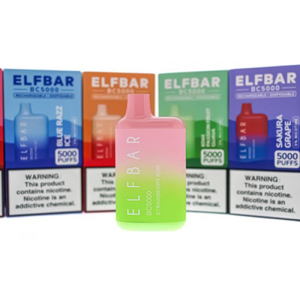 Elf Bar BC5000 Disposable Pod (5000 Puffs)