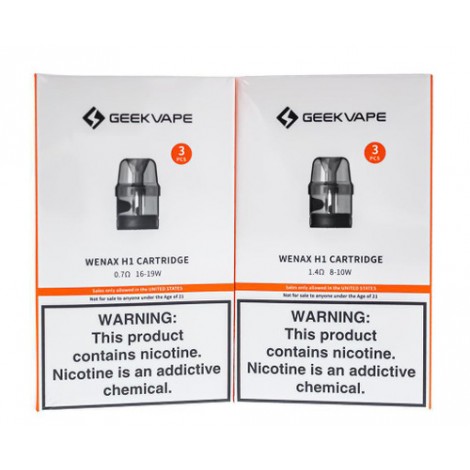 Geek Vape Wenax H1 Replacement Pod (3 Pack)