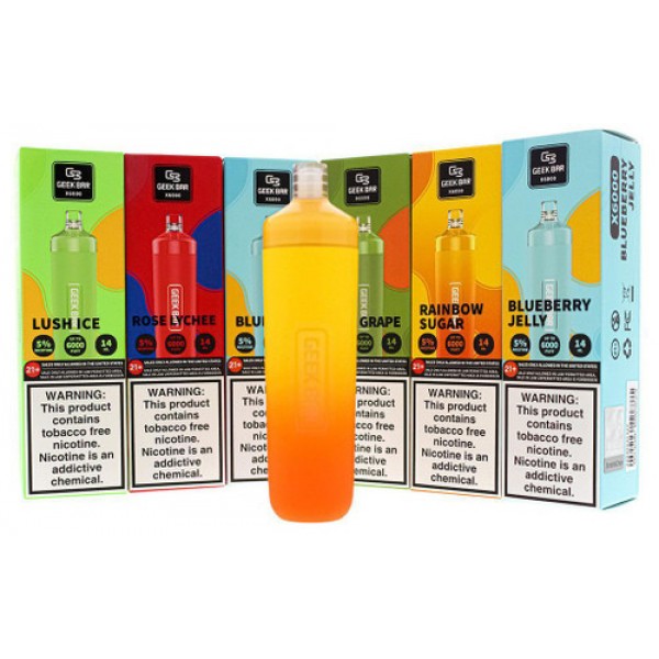 Geek Bar X6000 Disposable Pod (6000 ...