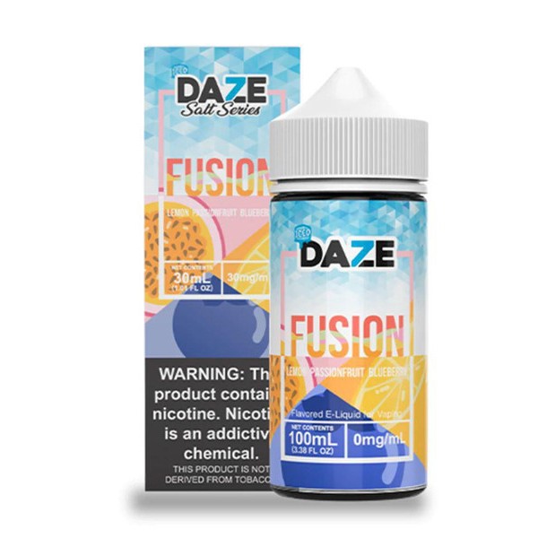 7Daze Fusion - Lemon Passionfruit Blueberry Iced 100ml