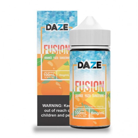 7Daze Fusion - Orange Yuzu Tangerine Iced 100ml