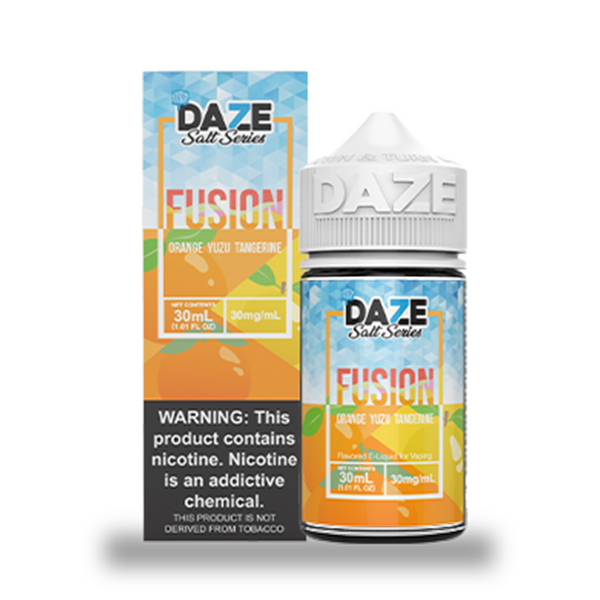 7Daze Fusion Salt - Orange Yuzu Tangerine Iced 30ml