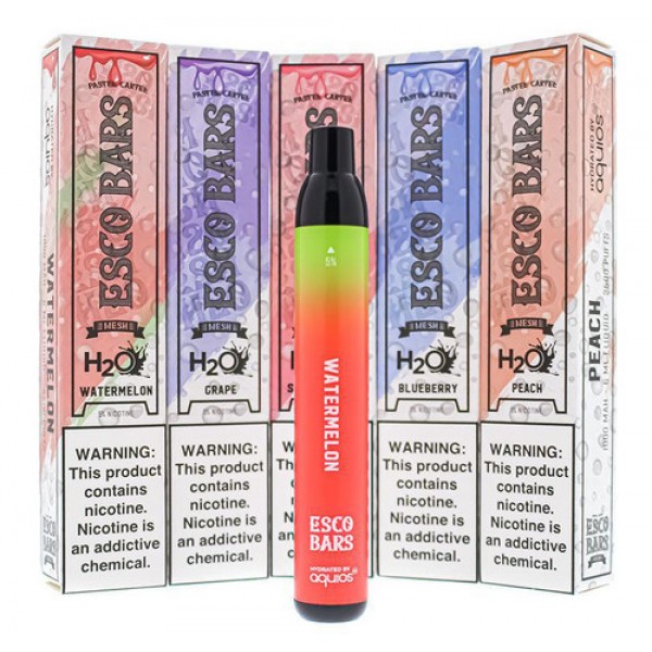 Esco Bars H2O Disposable Pod (2500 ...